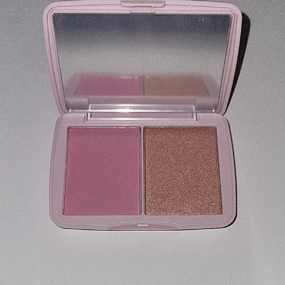 Half Caked Double Dipper Blush - Pink and Golden Brown Highlighter Combo - Picture 6 of 6